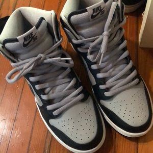 Georgetown Nike Sb dunk high
